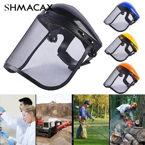 1xchainsaw mesh safety face - mesh,