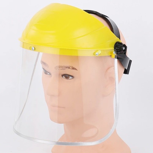 Full face shield clear - face, flip