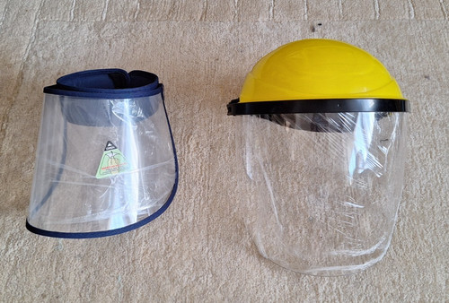 Clear face shield - clear,