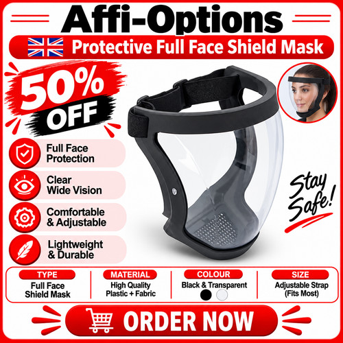 Face shield helmet - face,