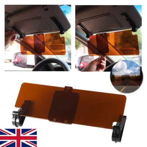 Car sun visor - extender, on